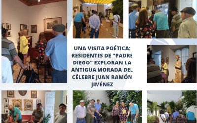 Una visita poética: Residentes de «Padre Diego» exploran la antigua morada del célebre Juan Ramón Jiménez